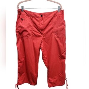 Chico's Coral Capri Pants